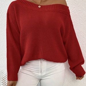 EXLURA off the shoulder sweater
